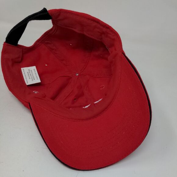 Team Penske Strapback Hat Red Embroidered Signature #3 #6 Embroidered Logo - Picture 6 of 8